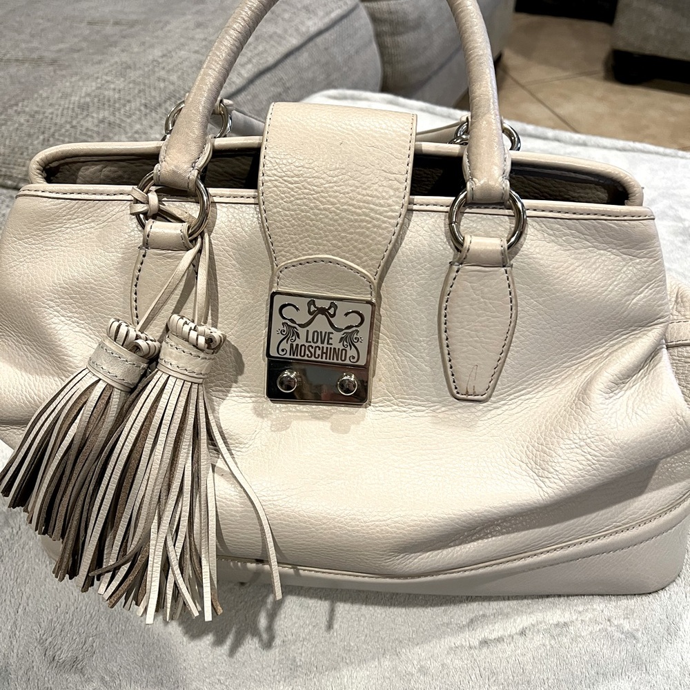 Love Moschino Satchel Large Crossbody Purse